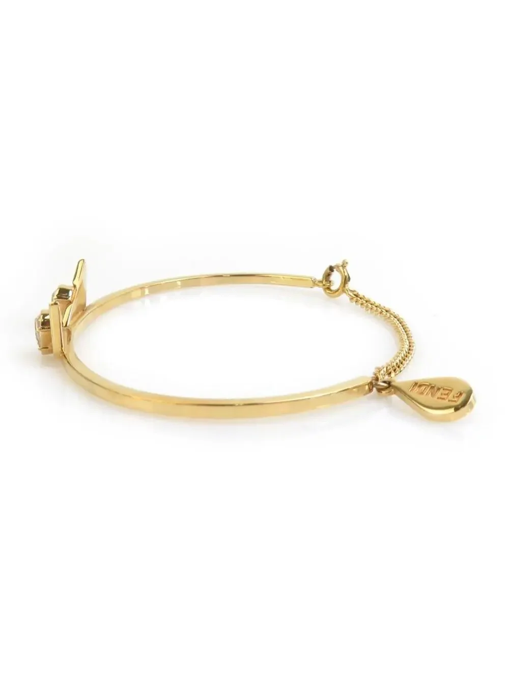 Auth Fendi Monster Bug Eyes Bangle #302827F22B